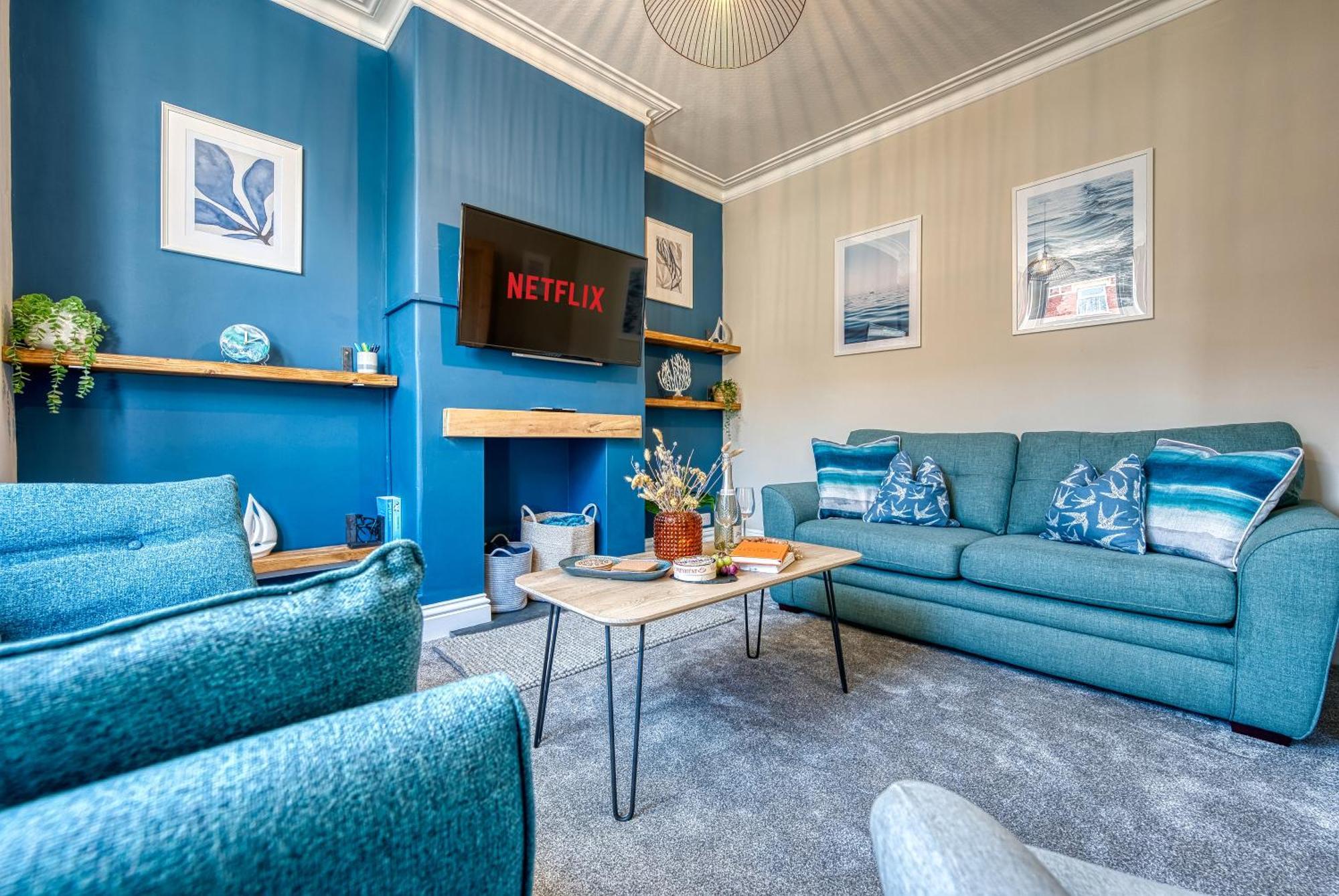 2 Bedrooms Modern, Stunning & Stylish Contractor House, Prime Portsmouth Location With Free Parking Permit, Summer Special Offer!! - By Blue Puffin Stays מראה חיצוני תמונה