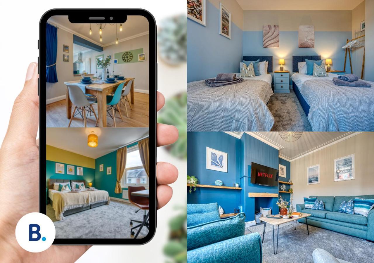 2 Bedrooms Modern, Stunning & Stylish Contractor House, Prime Portsmouth Location With Free Parking Permit, Summer Special Offer!! - By Blue Puffin Stays מראה חיצוני תמונה